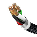 BASEUS CAMLT-BSY01 Odolný Fast Charge 3,5A nabíjecí a datový kabel 3v1, 1,2m, barevný
