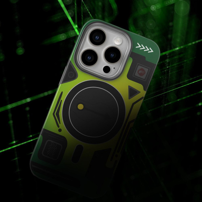 Kryt Forcell F-PROTECT Levels pro iPhone 16 PLUS - cyber green