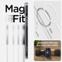 Spigen Ultra Hybrid Mag pouzdro s MagSafe pro iPhone 14 Plus - průhledné šedé