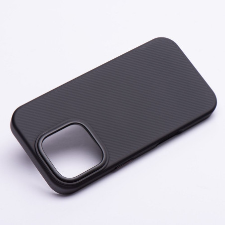 Kryt CARBON ELITE MAG COVER iPhone 17 - černý