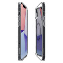 Spigen Ultra Hybrid Mag pouzdro s MagSafe pro iPhone 14 Plus - průhledné šedé