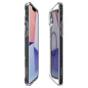 Spigen Ultra Hybrid Mag pouzdro s MagSafe pro iPhone 14 Plus - průhledné šedé