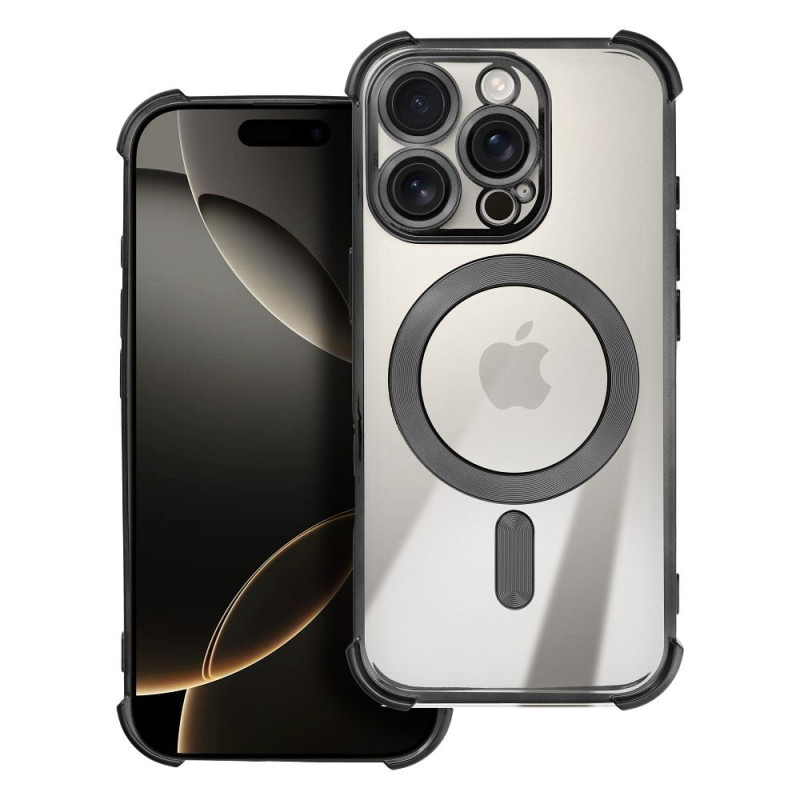 Kryt ANTISHOCK ELECTRO pro iPhone 17 - černý