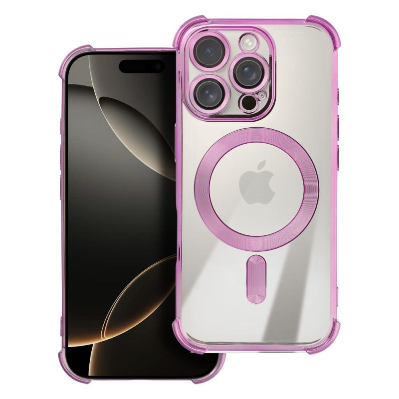 Kryt ANTISHOCK ELECTRO MagSafe pro iPhone Air - electro purple