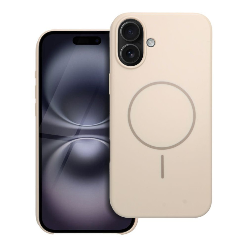 Kryt pro iPhone 16 PLUS - bílý (Premium Glossy Mag Cover)
