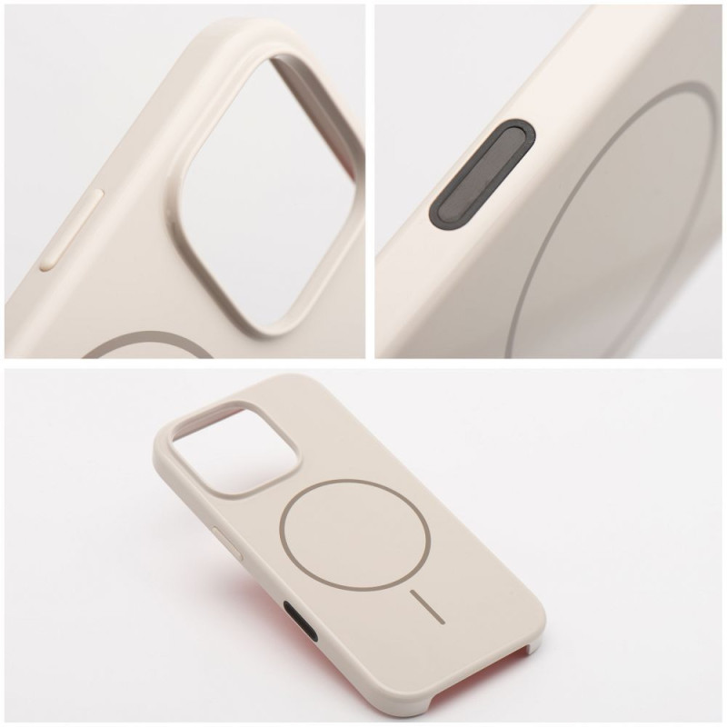 Kryt GLOSSY MAG COVER pro iPhone 16 PLUS - bílá