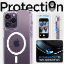 Spigen Ultra Hybrid Mag pouzdro s MagSafe pro iPhone 14 Pro - matné