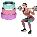 sada stretching strap pro cvičení – růžová
