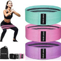 sada stretching strap pro cvičení – růžová