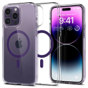 Spigen Ultra Hybrid Mag pouzdro s MagSafe pro iPhone 14 Pro Max - fialové
