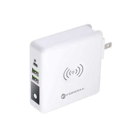 Forcell F-ENERGY 4IN1 nabíječka 4v1 - bílá