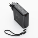 Forcell F-ENERGY 6v1 nabíječka 45W powerbanka 15000 mAh - černá