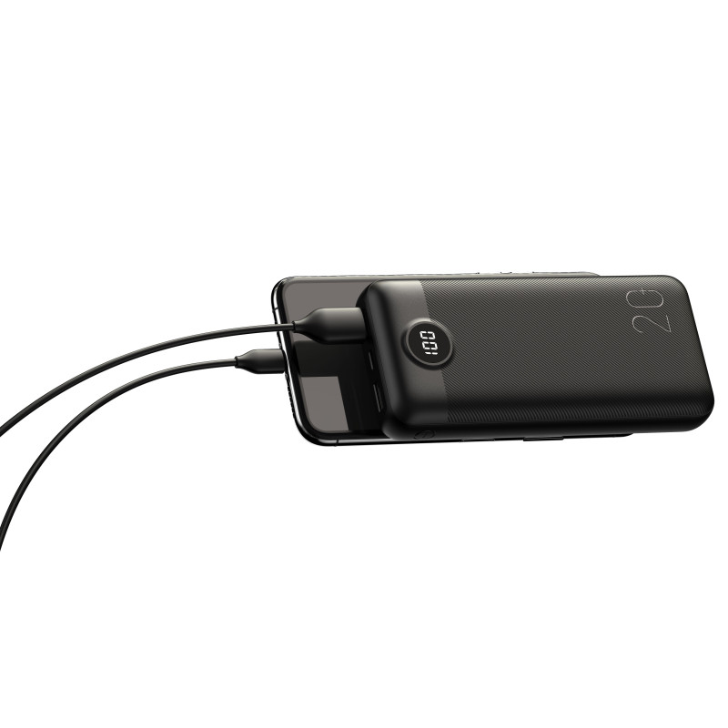 Powerbanka Veger L20S (VP2039PD / W2039PD) pro mobilní zařízení - černá
