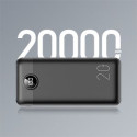 Powerbanka Veger L20S 20000 mAh PD 20W QC3.0 černá