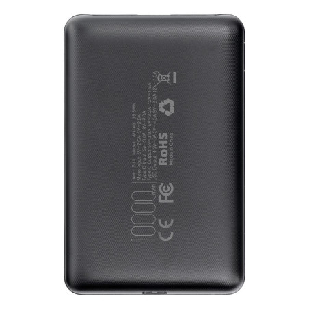 Powerbanka Veger S11 10 000 mAh PD 22,5W QC3.0 černá