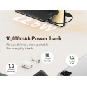 Powerbanka Veger C11 (W1170) 10000 mAh 22,5 W - černá