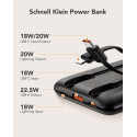 Powerbanka Veger C11 (W1170) 10000 mAh 22,5 W - černá