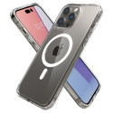 Spigen Ultra Hybrid Mag pouzdro s MagSafe pro iPhone 14 Pro Max - průhledné bílé