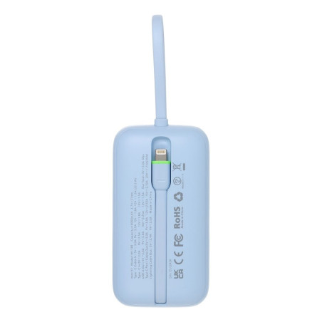 Powerbanka Veger K1 W1188 35W 10000 mAh - modrá