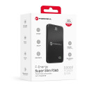 Forcell F-Energy Super Slim F5K8 MagSafe 15W powerbanka – černá