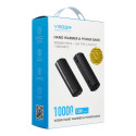 Powerbanka Veger W0587 2×5000 mAh – černá/stříbrná