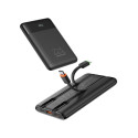 Powerbank Charmast W1202 10000 mAh PD 22,5W černá