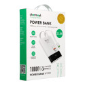 Powerbanka Charmast W1202 PD3.0 10000 mAh bílá
