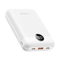 Powerbanka Veger S20 20000 mAh 22,5 W PD QC3.0 bílá