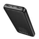 Hoco J128 powerbanka 10000 mAh 2A černá
