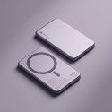 Powerbanka Forcell F-Energy Slim F5K9 MagSafe 5000 mAh fialová