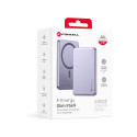 Powerbanka Forcell F-Energy Slim F5K9 MagSafe 5000 mAh fialová