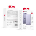 Powerbanka Forcell F-Energy Slim F5K9 MagSafe 5000 mAh fialová