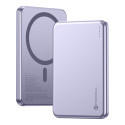 Powerbanka Forcell F-Energy Slim F5K9 MagSafe 5000 mAh fialová