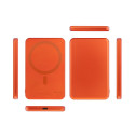 Powerbanka Forcell F-ENERGY SLIM F5K9 MagSafe 5000 mAh oranžová