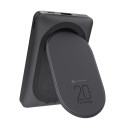 Forcell MagStand F10K2 10000 mAh 20W MagSafe powerbanka – černá