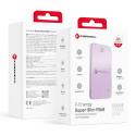 Powerbanka Forcell F-Energy SuperSlim F5K8 MagSafe 15W - fialová
