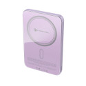 Powerbanka Forcell F-Energy SuperSlim F5K8 MagSafe 15W - fialová