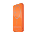 Powerbanka Forcell F5K8 MagSafe 15W 5000 mAh oranžová