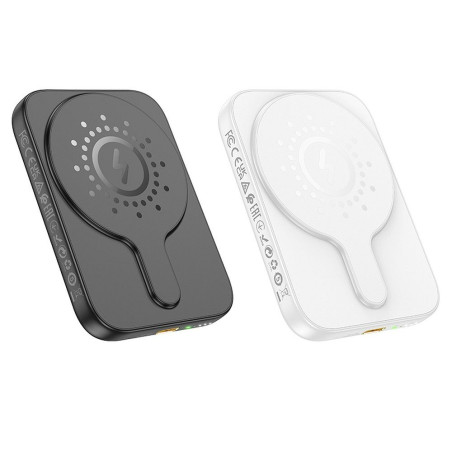 Hoco MagSafe 5000 mAh J117 powerbanka černá