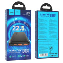 Powerbank Hoco J101 10000 mAh QC/PD 22,5W - černá