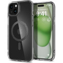Spigen Ultra Hybrid Mag pouzdro s MagSafe pro iPhone 15 - šedé