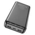 Powerbanka Hoco J100A 20000 mAh 2×USB-A černá