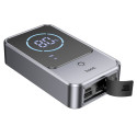 Powerbanka Hoco QS7 10 000 mAh 18W + 12V - metal gray