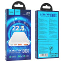 Powerbanka Hoco J101 ASTUTE 10000 mAh 22,5W - bílá