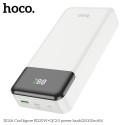 Powerbanka Hoco J102A 20000 mAh PD20W QC3.0 bílá