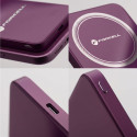 Forcell SUPER SLIM F5K8 MagSafe powerbanka 15W 5000 mAh - vínová