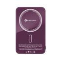 Forcell SUPER SLIM F5K8 MagSafe powerbanka 15W 5000 mAh - vínová