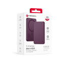 Powerbanka Forcell F-ENERGY SLIM F5K9 MagSafe - vínová