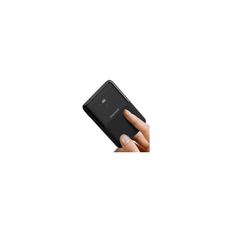 Powerbanka Charmast S12 (W1150) PD QC3.0 20W 10000 mAh slim - černá