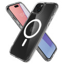 Spigen Ultra Hybrid Mag pouzdro s MagSafe pro iPhone 15 Plus - bílé